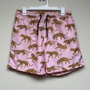 Allfenix Pink Cheetah Print Shorts Size Large